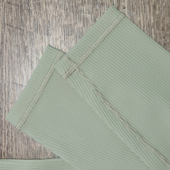 NWT! Athleta Elation Rib Tight - Shadow Olive - Picture 10 of 10